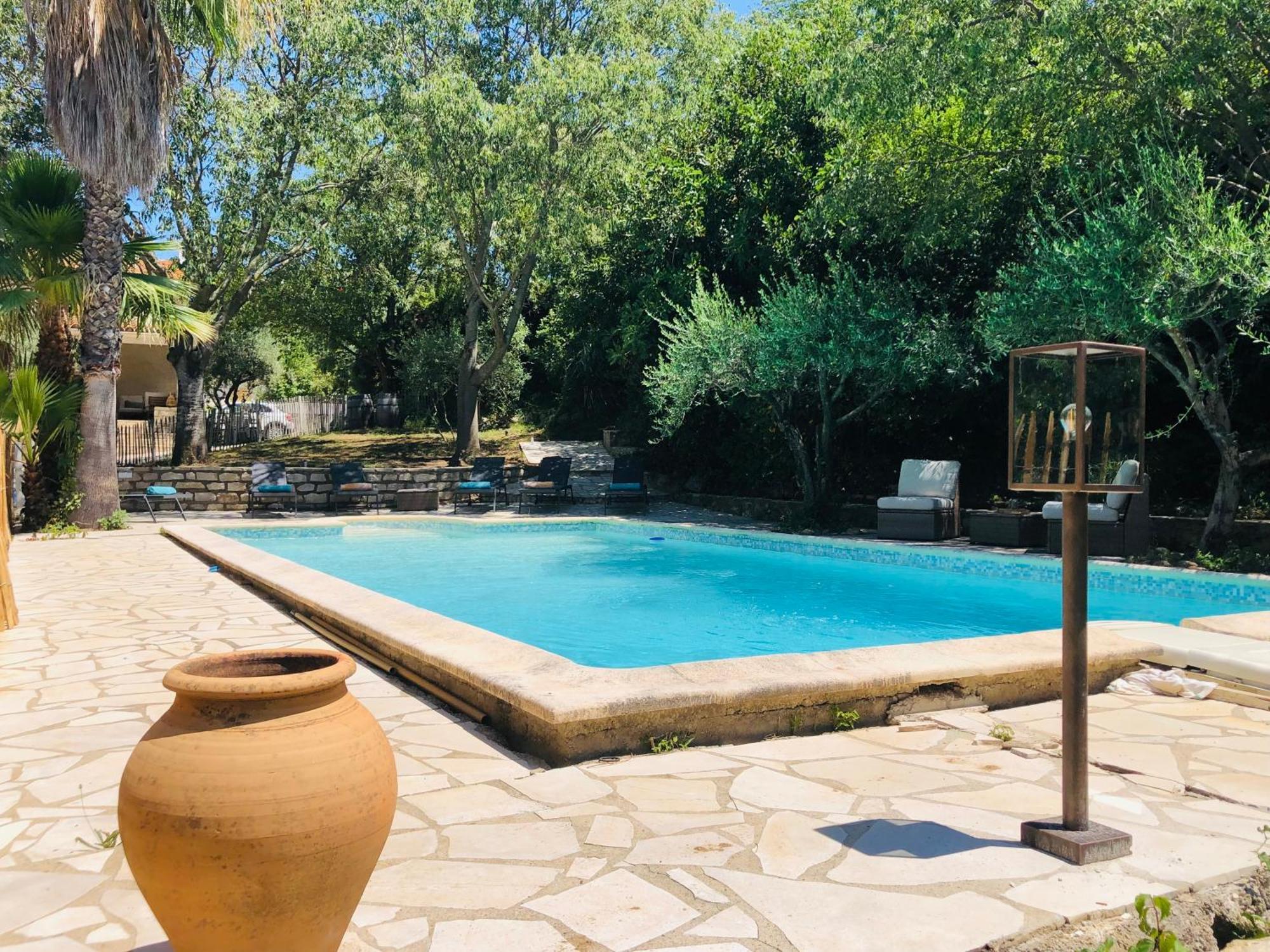Magnifique Typique Du Sud Avec Piscine Privee Et Jardin Mediterraneen Saint-Vincent-de-Barbeyrargues